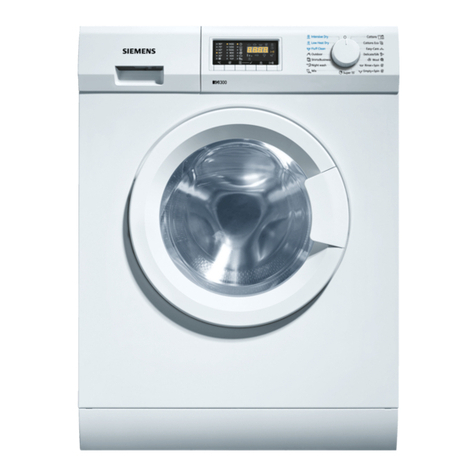 Siemens WD14D366HK Specification sheet Siemens WD14D366HK Specification sheet