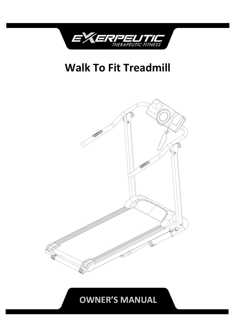 Exerpeutic 1020.2-EX owner's manual