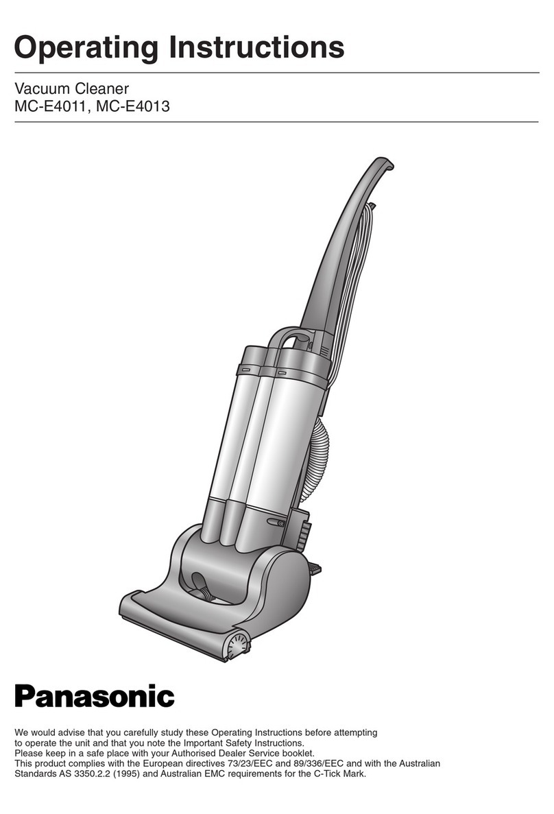 Panasonic MC-E4013 User manual