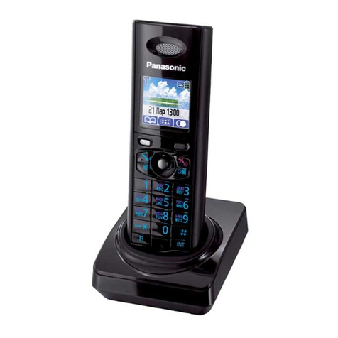 Panasonic KX-TGA820EX installation manual