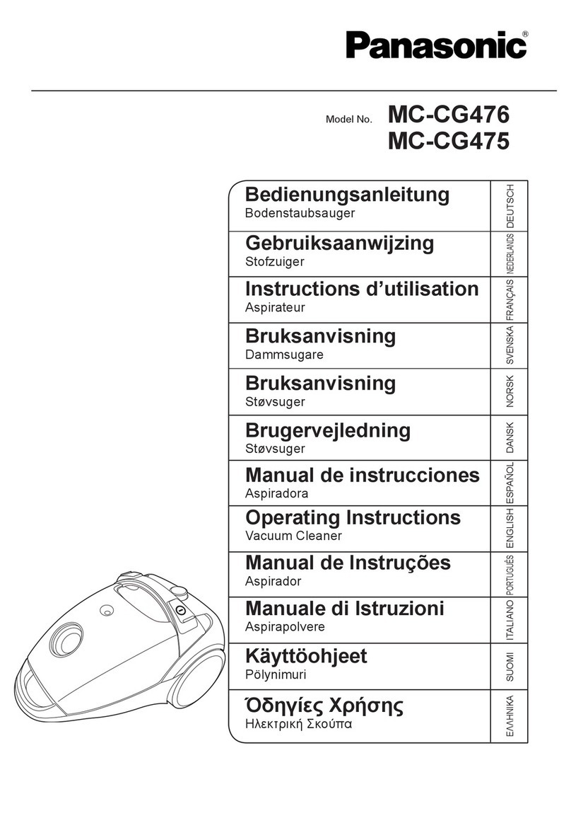 Panasonic MC-CG475 User manual