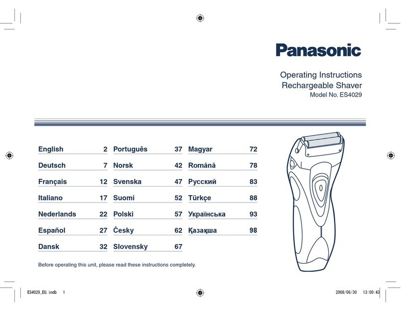 Panasonic ES4029 User manual
