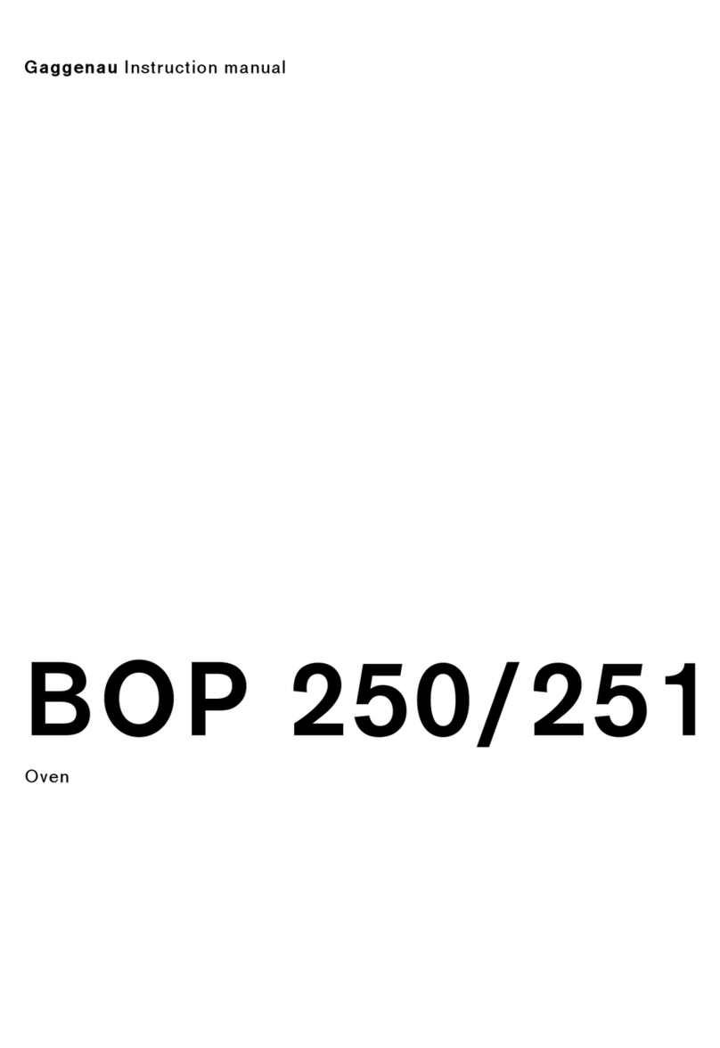 Gaggenau BOP 251 User manual