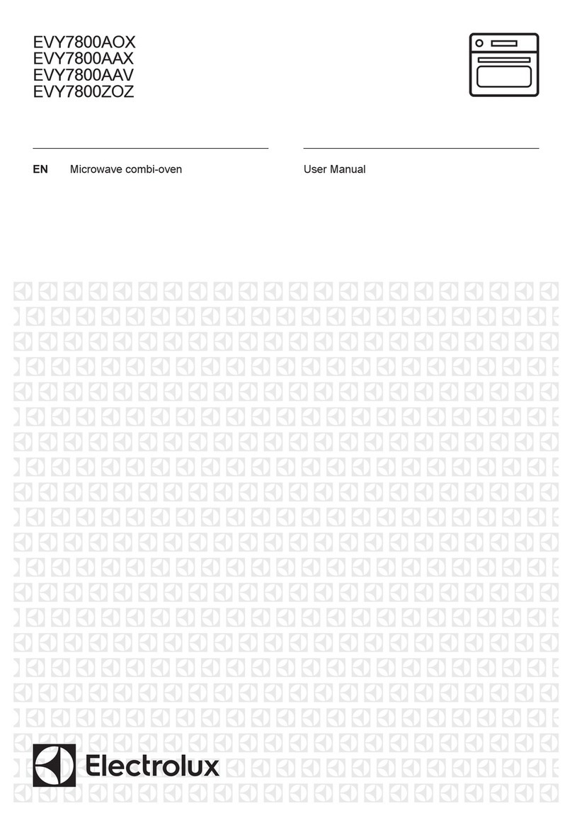 Electrolux EVY7800ZOZ user manual