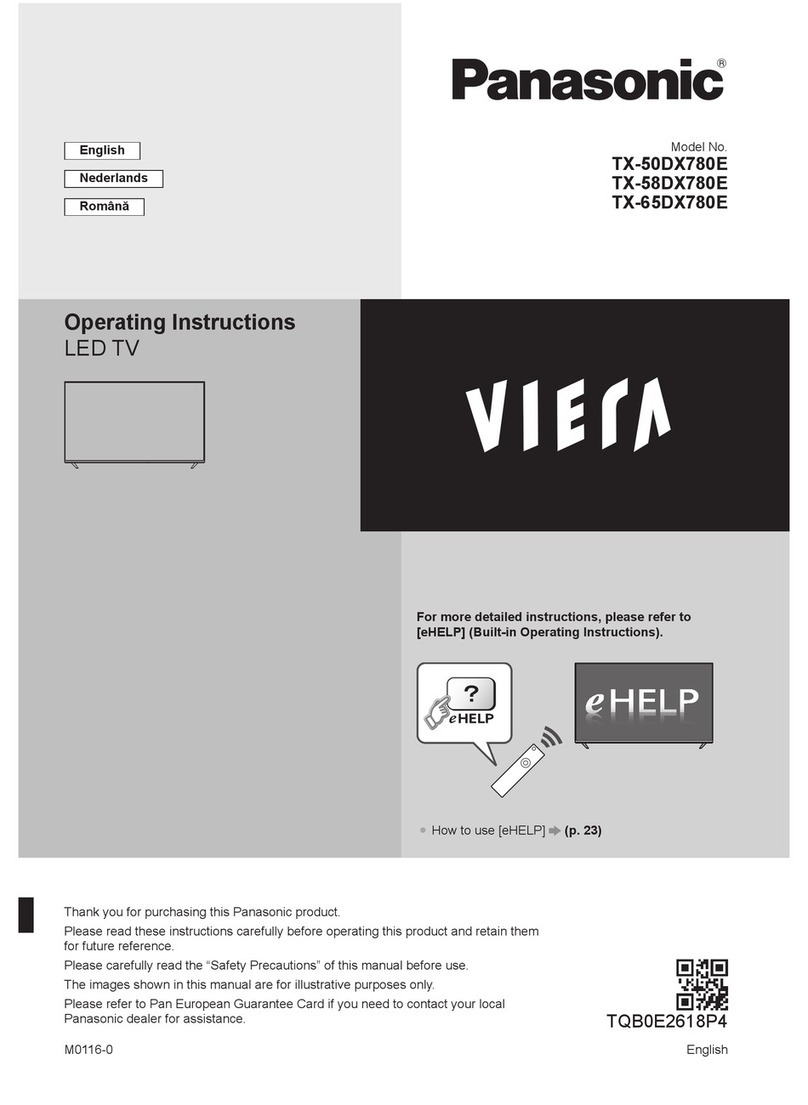 Panasonic TX-65DX780E operating instructions