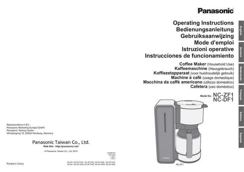 Panasonic NC-ZF1 User manual Panasonic NC-ZF1 User manual