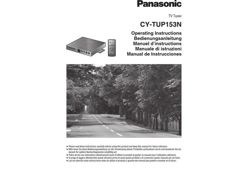 Panasonic CY-TUP153N User manual