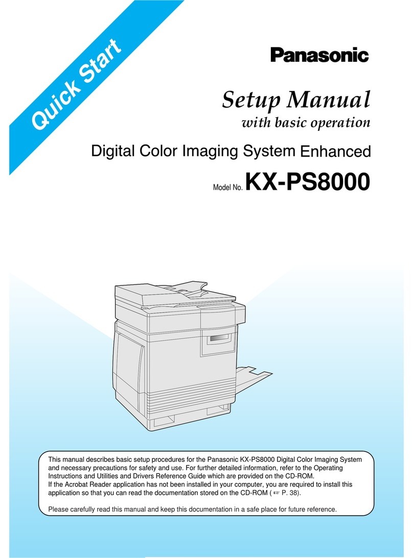Panasonic KX-PS8000 User guide
