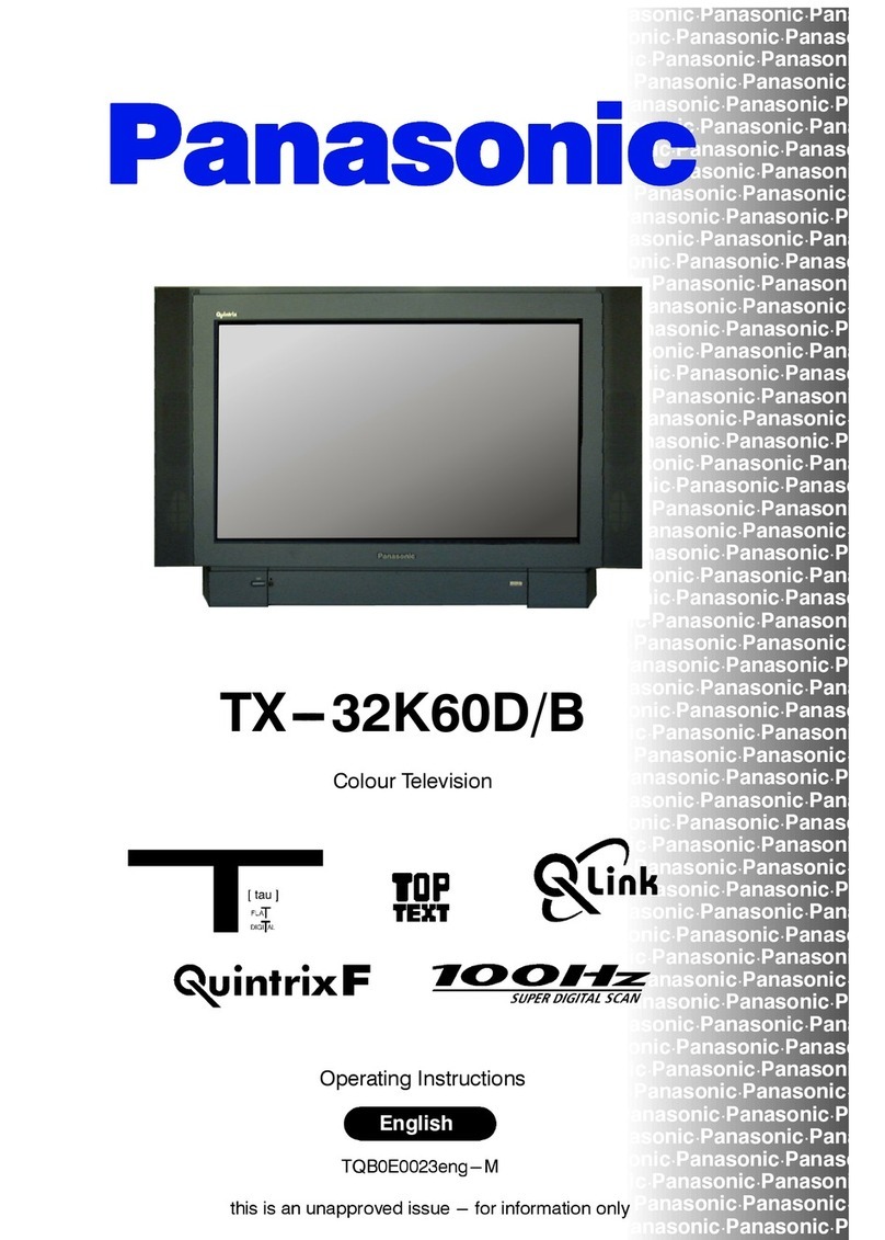 Panasonic TX-32K60B operating instructions