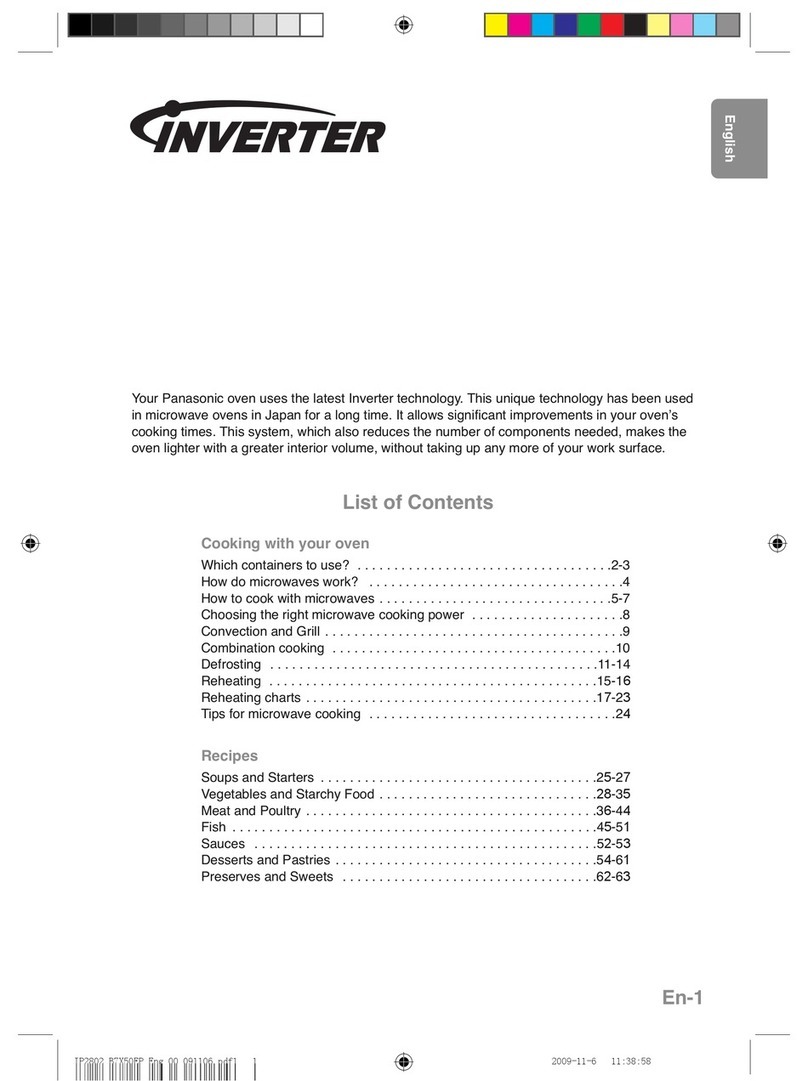 Panasonic NNCD555W operating instructions
