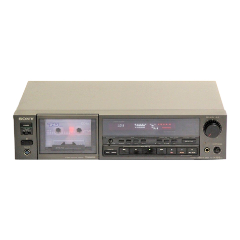 Sony TC-K555ES Service manual