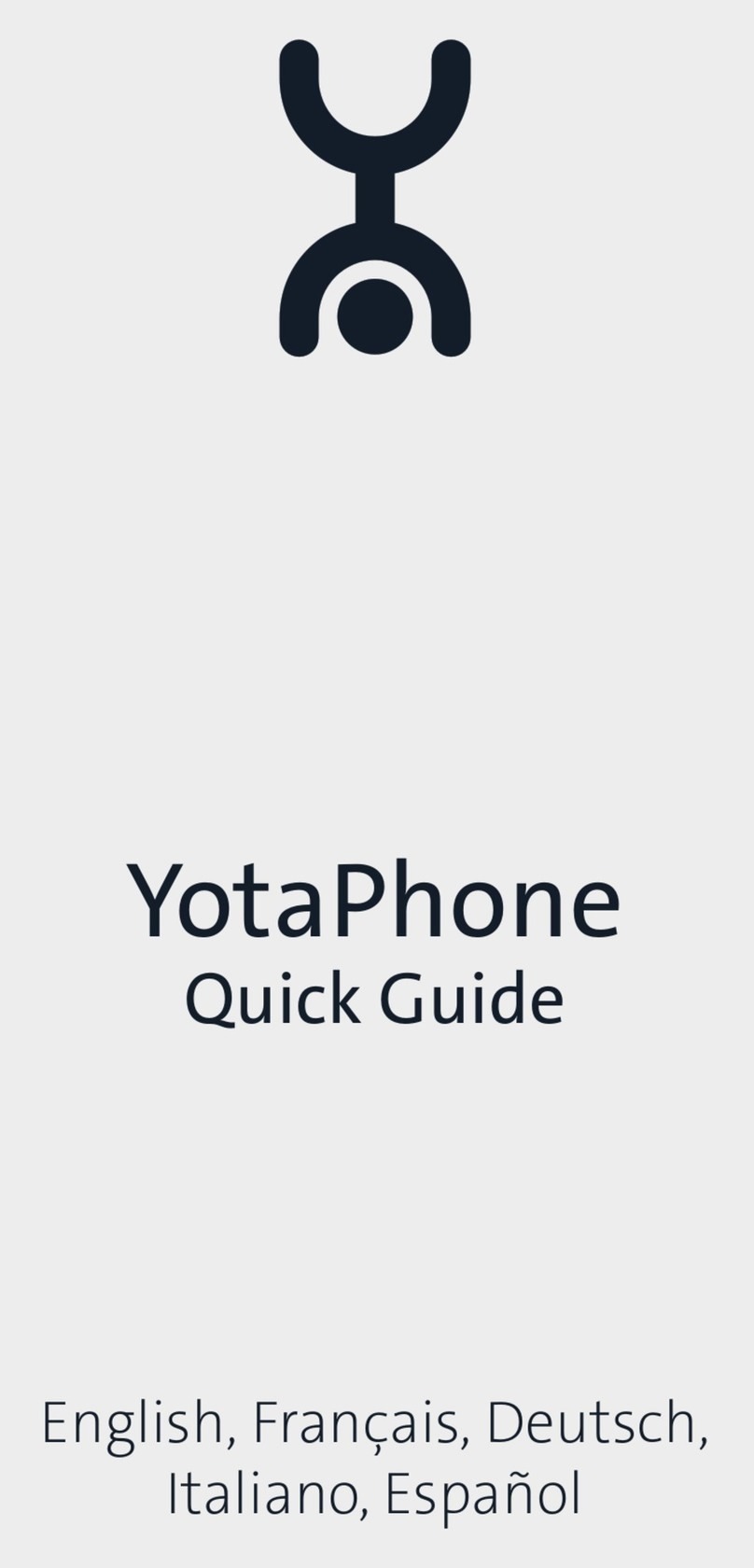 Yota YotaPhone User manual