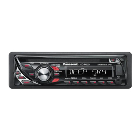 Panasonic CQ-RX400N User guide