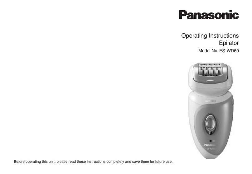 Panasonic ES-WD60 User manual
