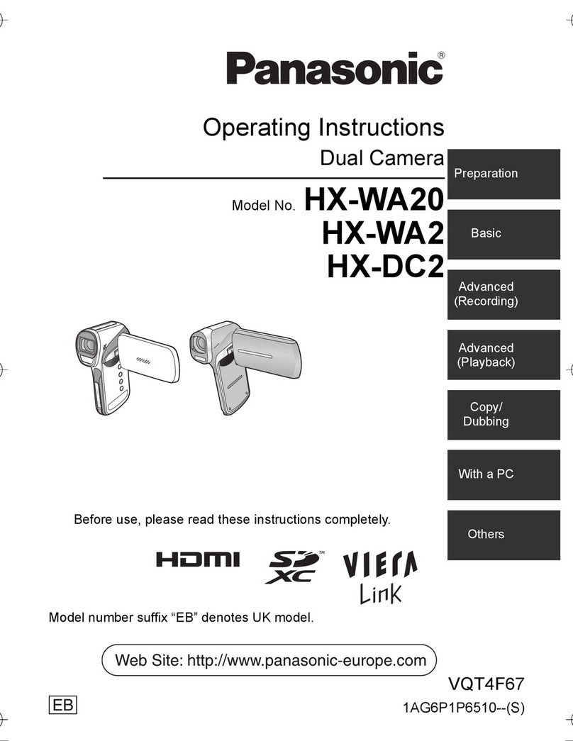 Panasonic HX-DC2 User manual