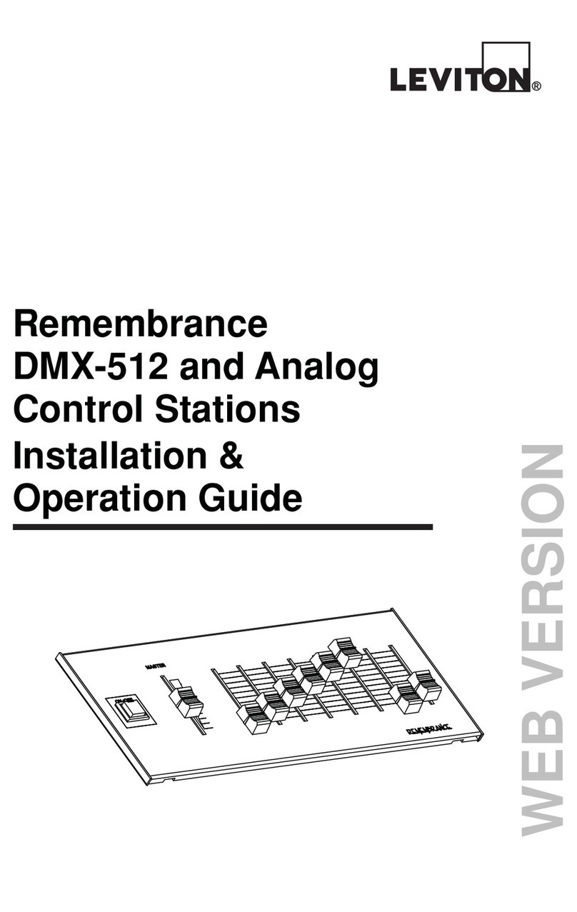 Leviton DMX-512 Installation & operation guide Leviton DMX-512 Installation & operation guide