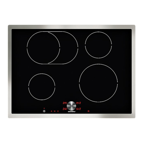 Gaggenau CI 261 User manual