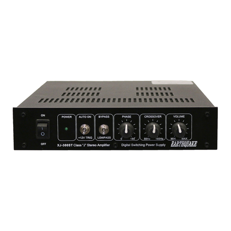EarthQuake XJ-300ST user manual