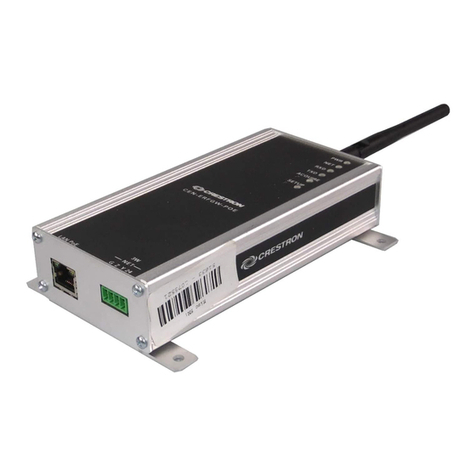 Crestron CEN-ERFGW-POE How to use