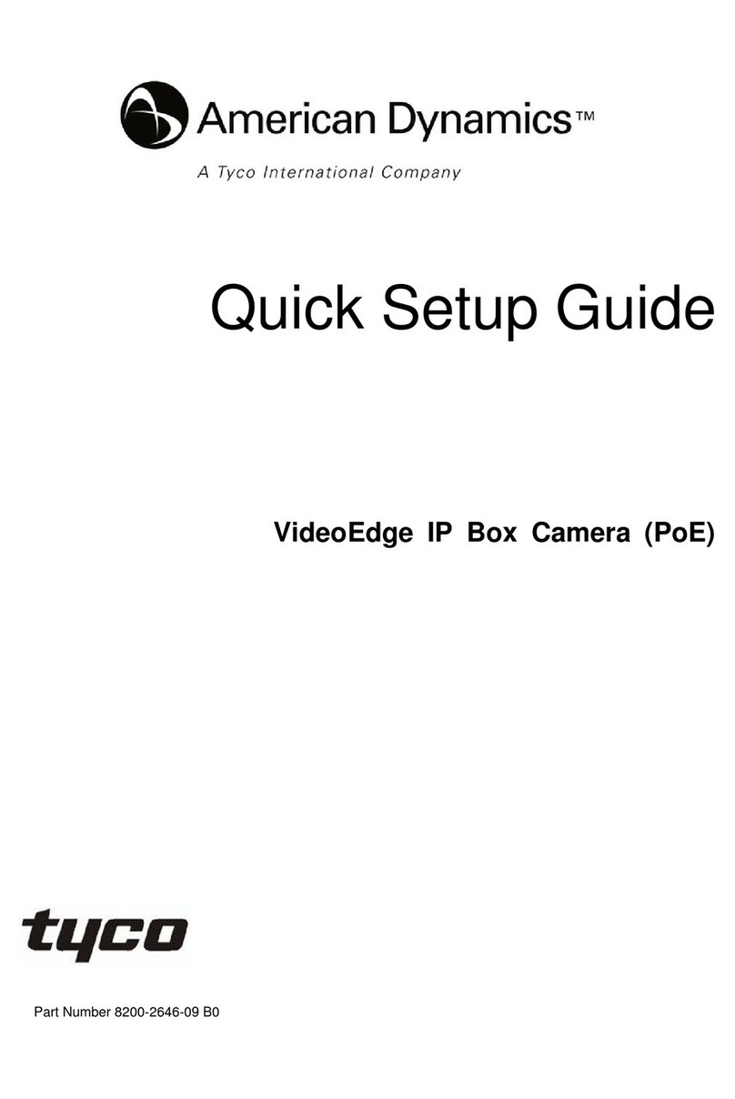 American Dynamics ADCIPEBPU Quick setup guide