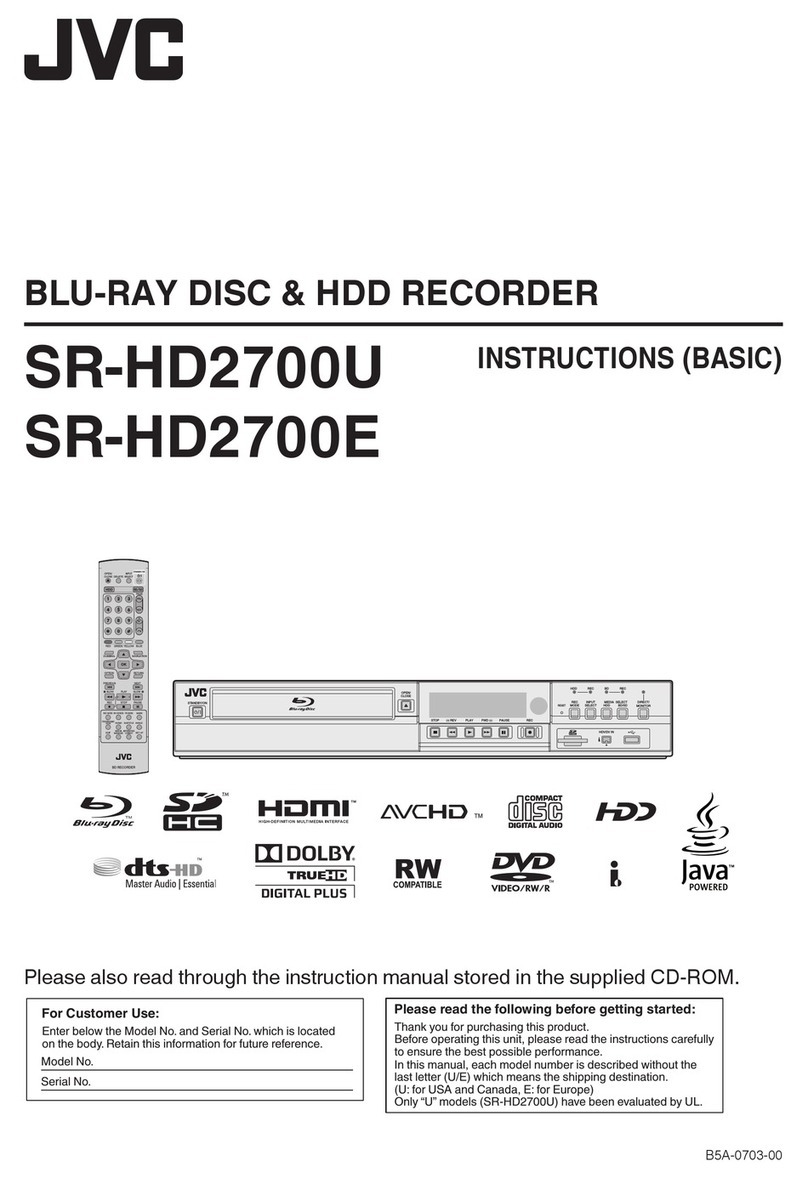 JVC SRC-1020-1ORT User manual