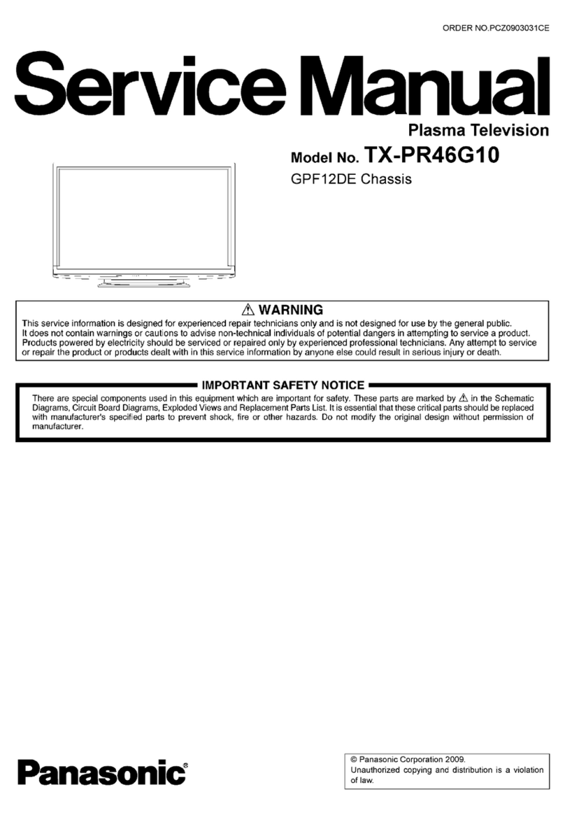 Panasonic TX-PR46G10 User manual