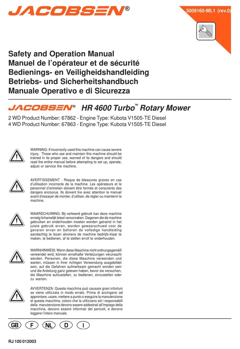 Jacobsen HR 4600 Turbo Guide