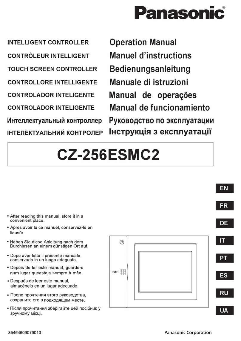 Panasonic CZ-256ESMC2 Operation manual Panasonic CZ-256ESMC2 Operation manual