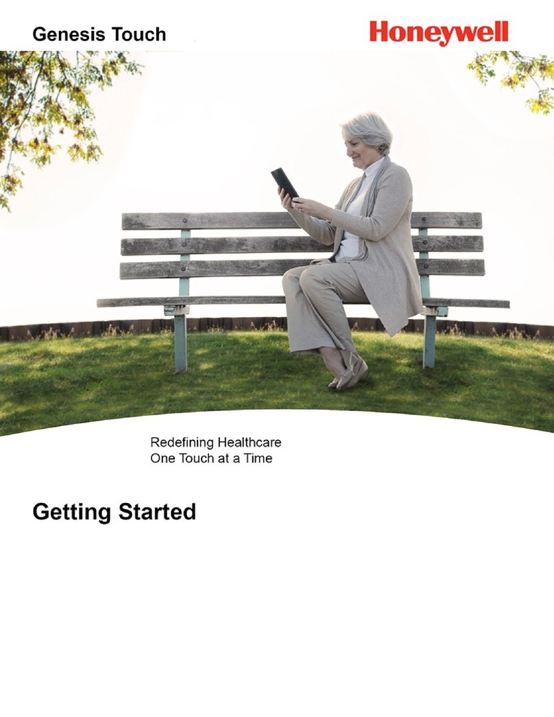 Honeywell Genesis Touch User manual