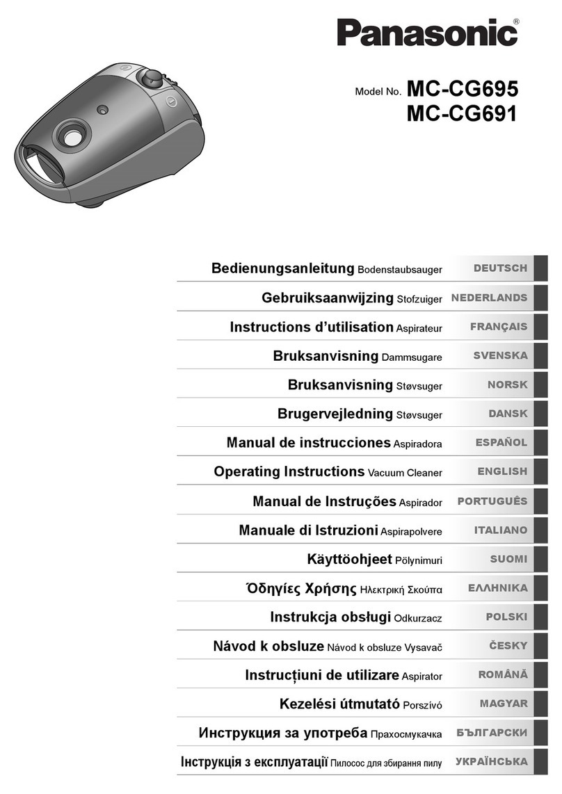 Panasonic MC-CG691 User manual