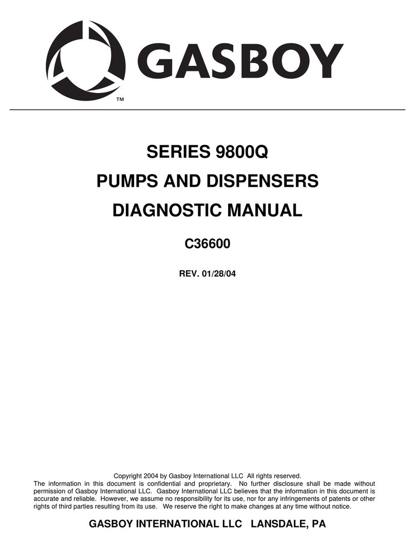 Gasboy SERIES 9800Q User manual
