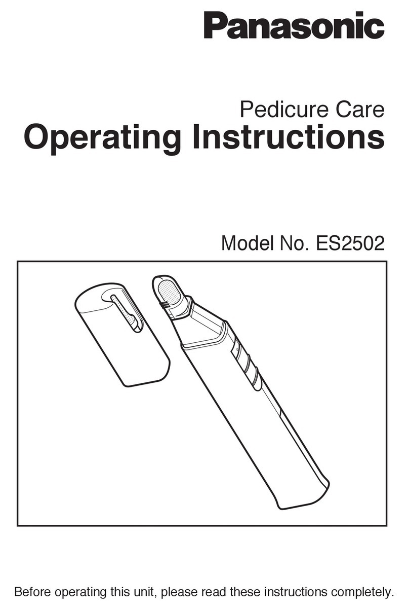 Panasonic ES2502 operating instructions Panasonic ES2502 operating instructions