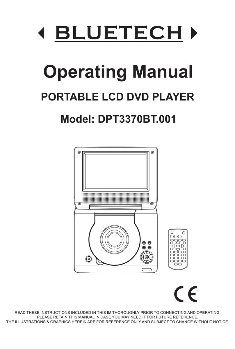 Bluetech DPT3370BT.001 operating manual