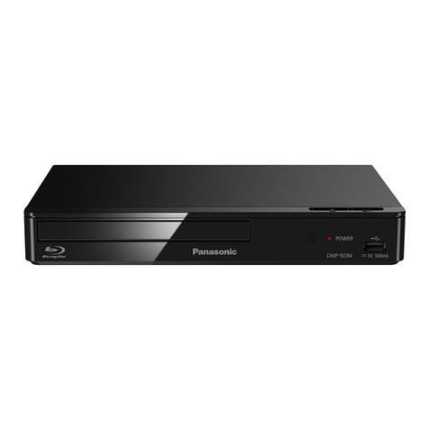 Panasonic DMP-BD84 Technical specifications
