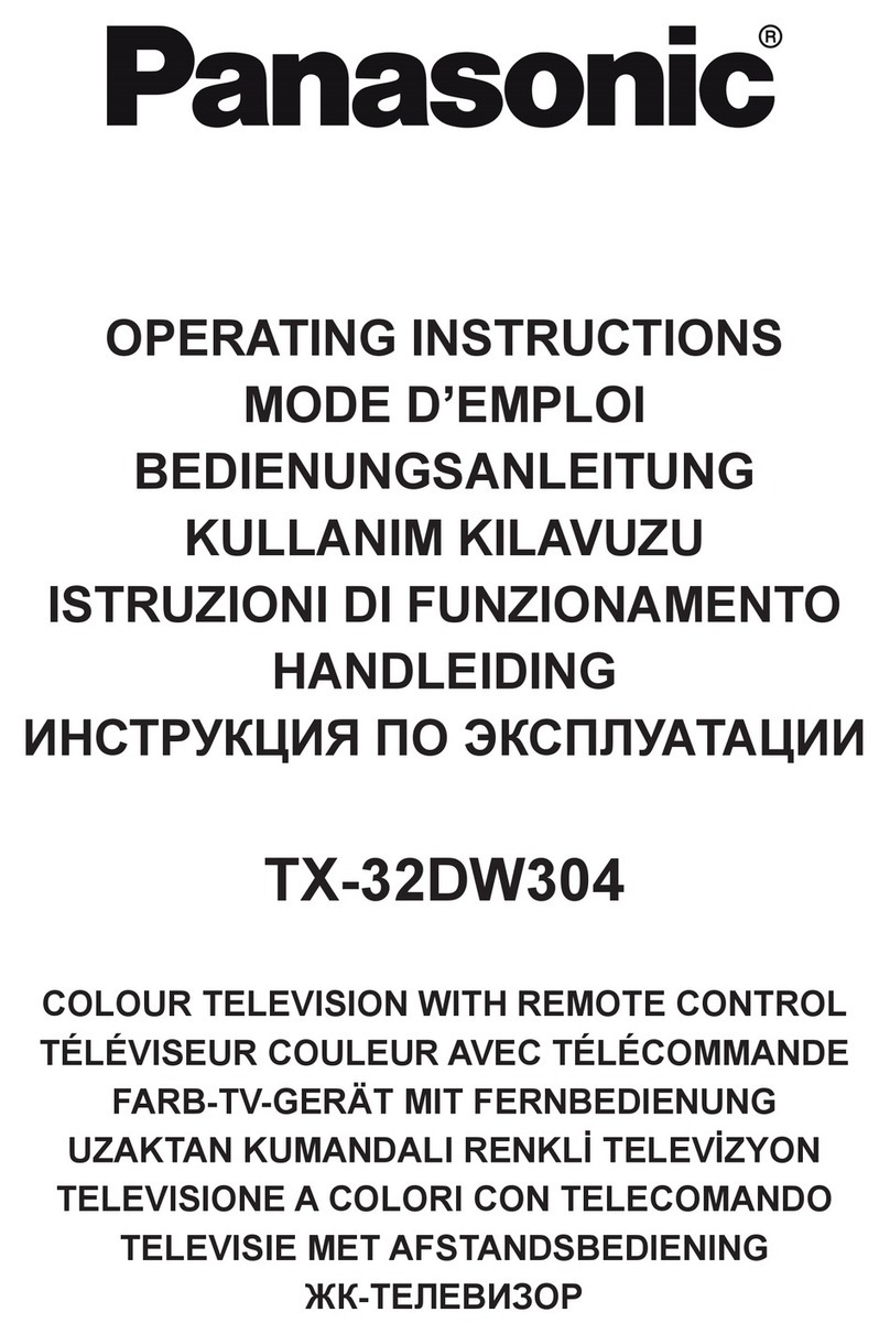 Panasonic TX-32DW304 User manual