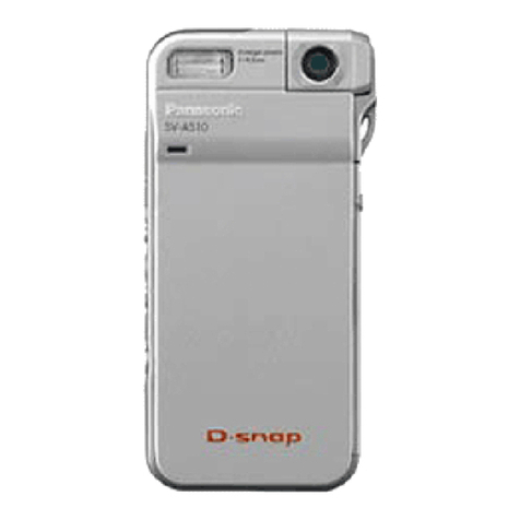 Panasonic D-Snap SV-AS10 User manual