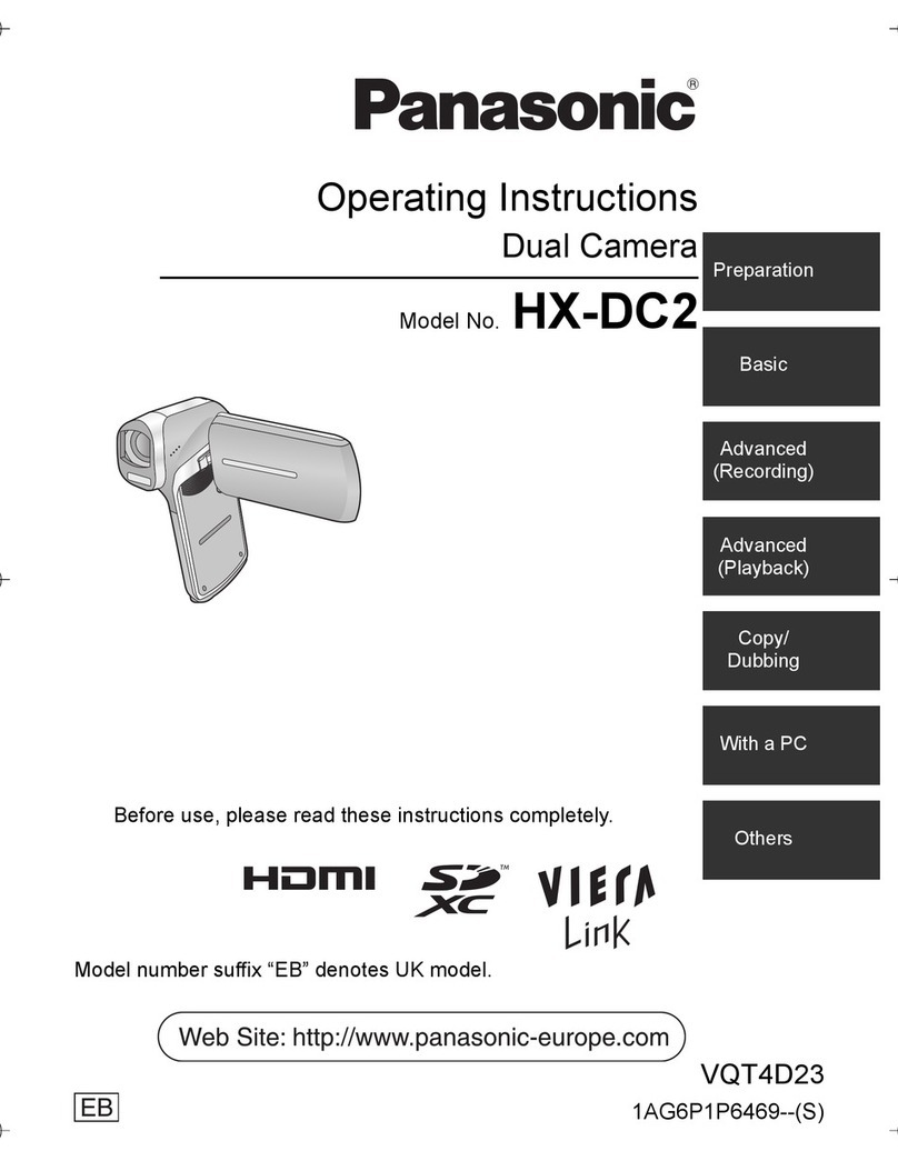 Panasonic HX-DC2 operating instructions