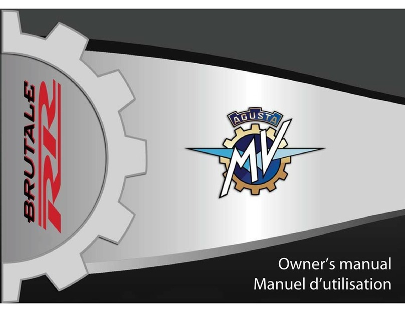 MV Agusta BRUTALE 800 RR owner's manual