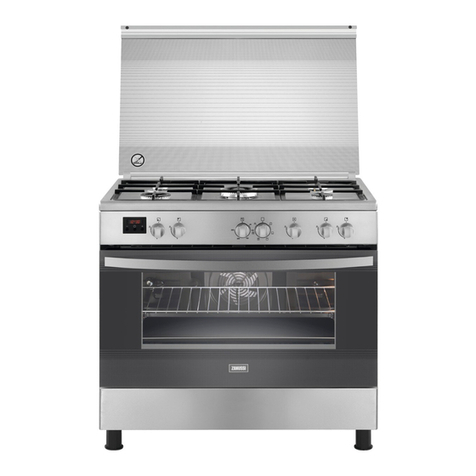 Zanussi ZCG92396 User manual Zanussi ZCG92396 User manual