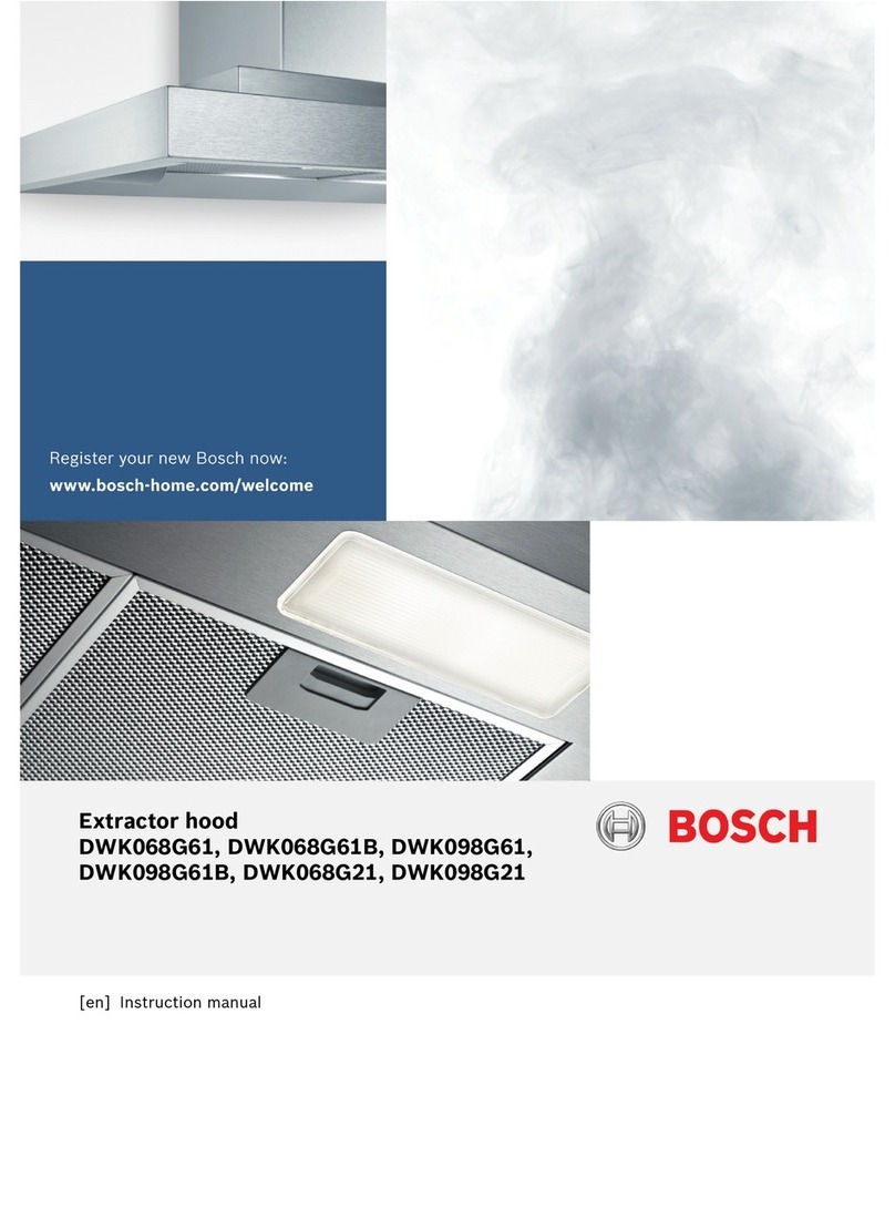 Bosch DWK098G21 User manual