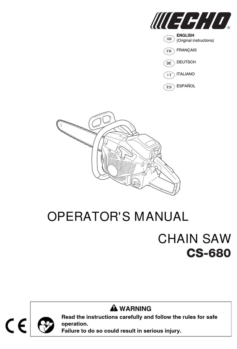 Echo CS-680 Operator's manual