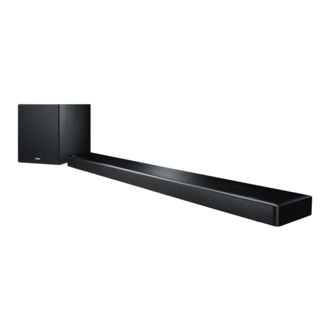 Yamaha NS-WSW121 Quick reference guide