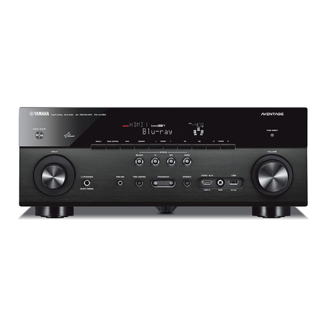 Yamaha Aventage RX-A720 User manual