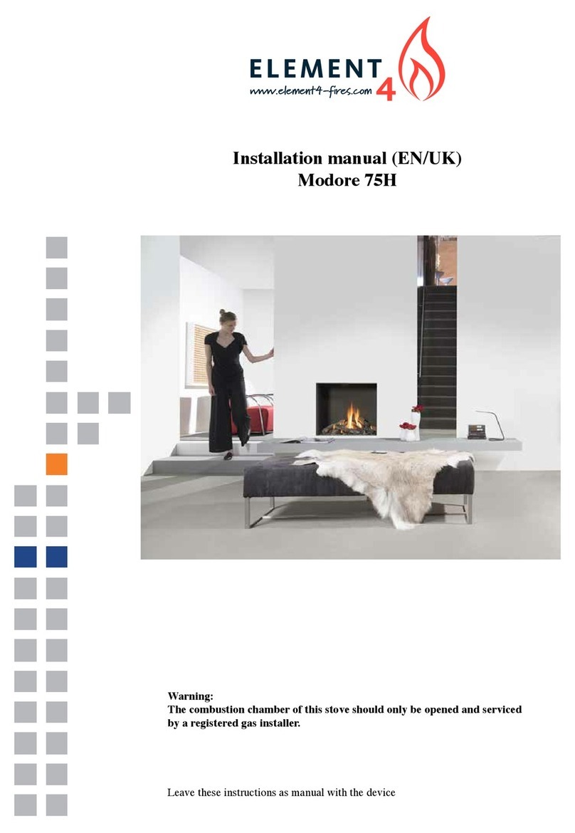 Element Modore 75H installation manual