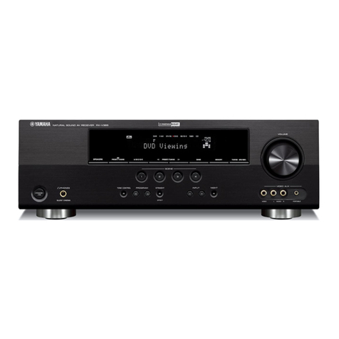 Yamaha RX-V365 User manual