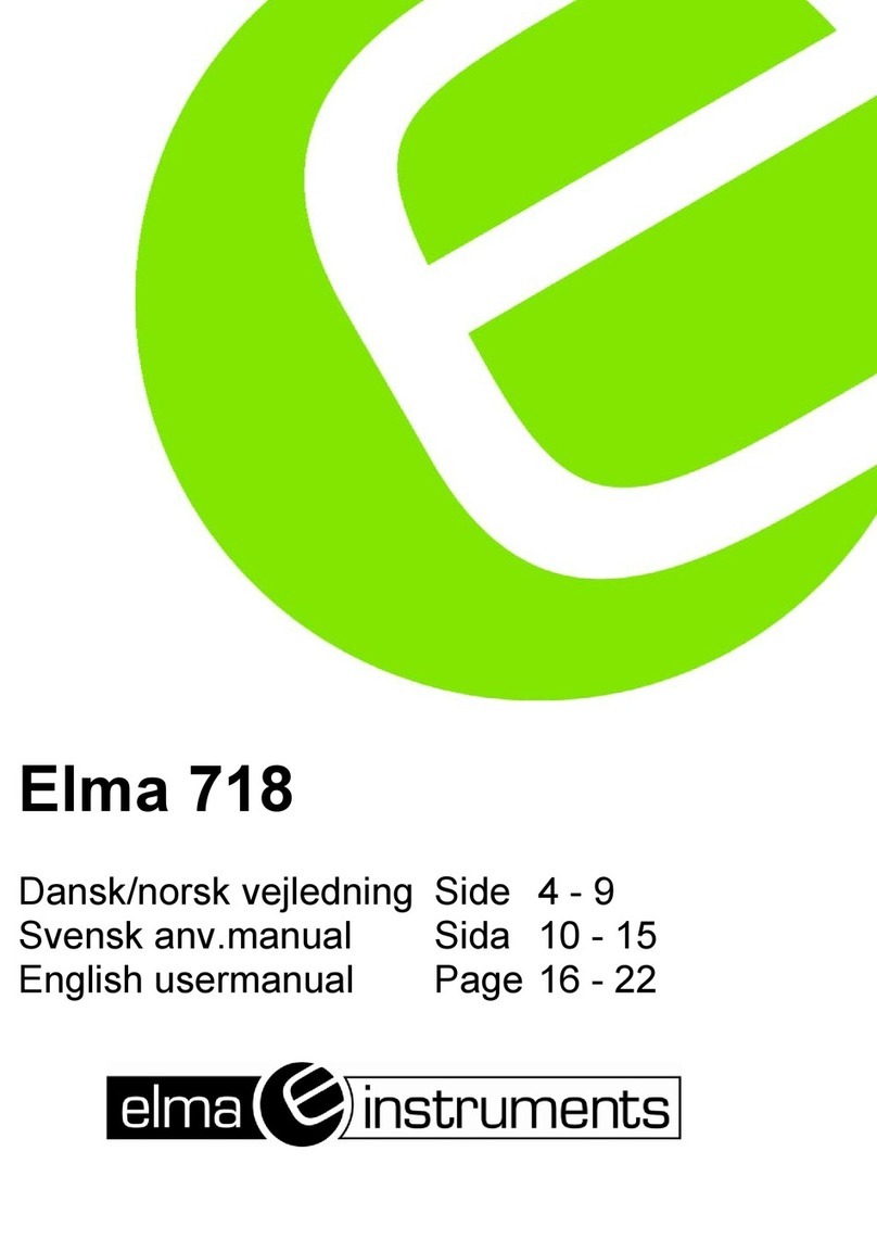 Elma 718 user manual