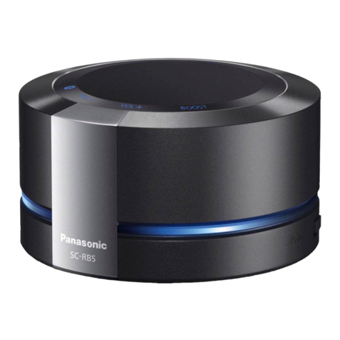 Panasonic SC-RB5 User manual Panasonic SC-RB5 User manual