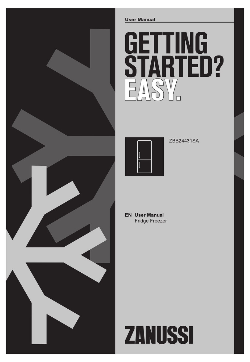 Zanussi ZBB24431SA user manual