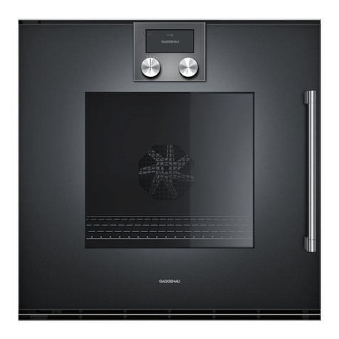 Gaggenau BOP 211 instruction manual