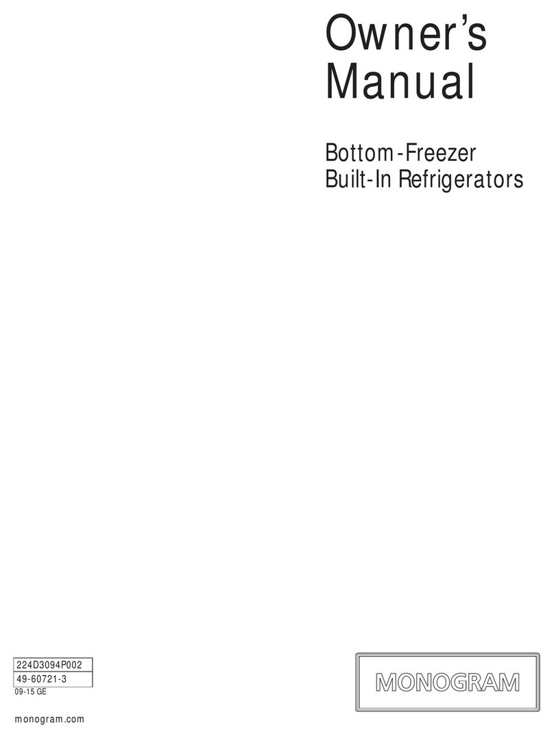 Monogram 224D3094P002 User manual